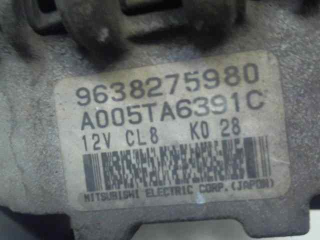  alternador   peugeot 206 berlina 