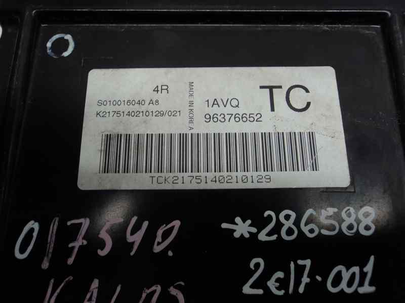  centralita motor uce   daewoo kalos 1.2 se 1.2 cat