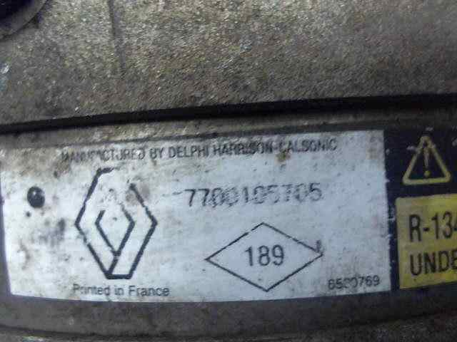  compresor aire acondicionado   renault megane i coupe fase 2 (da..) 1.9 dci dynamique 1.9 dci diesel cat