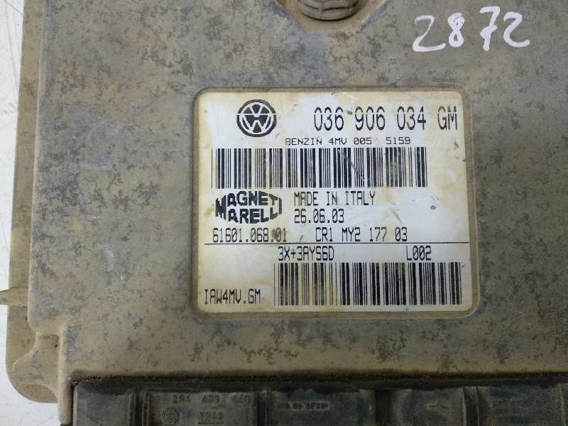  centralita motor uce   seat cordoba berlina (6l2) fresh 1.4 16v
