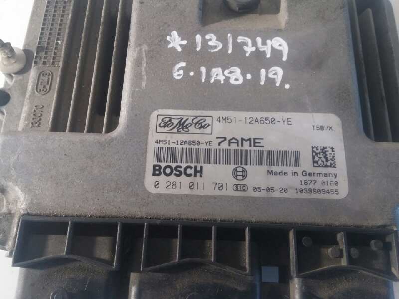  centralita motor uce   ford focus berlina (cap) ambiente (d) 1.6 tdci cat