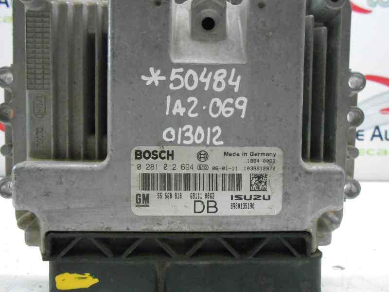  centralita motor uce   opel astra h ber. 