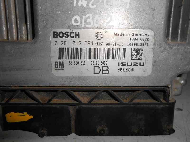 centralita motor uce   opel astra h ber. 