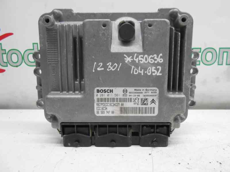  centralita motor uce   citroen c5 berlina lx (e) 1.6 hdi cat (9hy / dv6ted4)