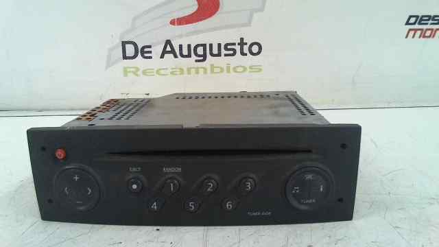  sistema audio / radio cd   renault scenic ii authentique 1.5 dci diesel