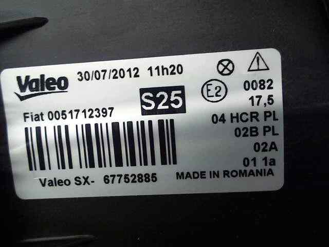  faro izquierdo   fiat recambio original . .