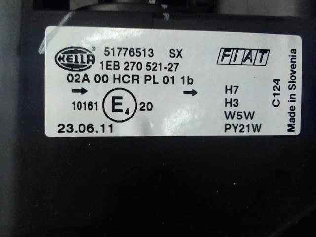 faro izquierdo   fiat recambio original . .