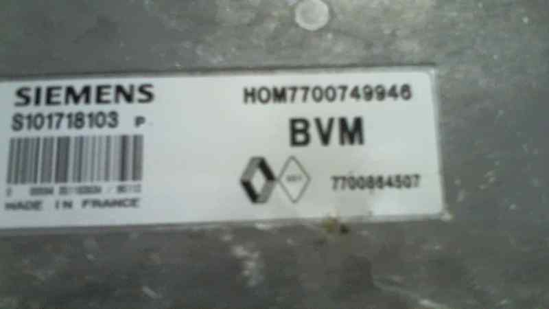  centralita motor uce   renault 19 (b/c/l53) b53705 1.4