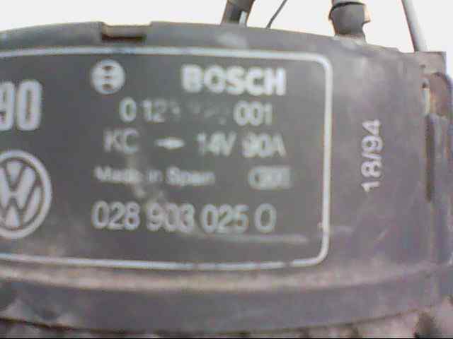  alternador   seat ibiza (6k) basico 1.4