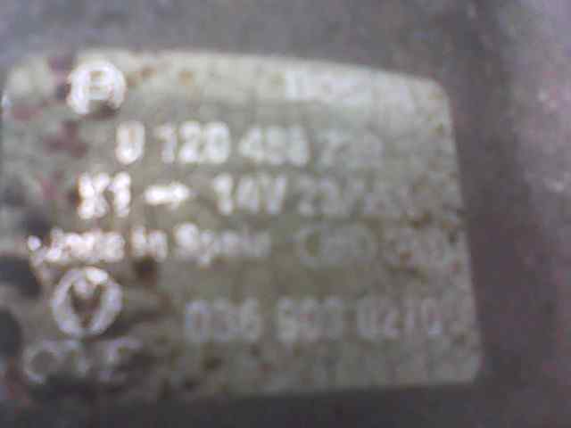  alternador   seat ibiza (6k) cl 1.05 cat (aau)