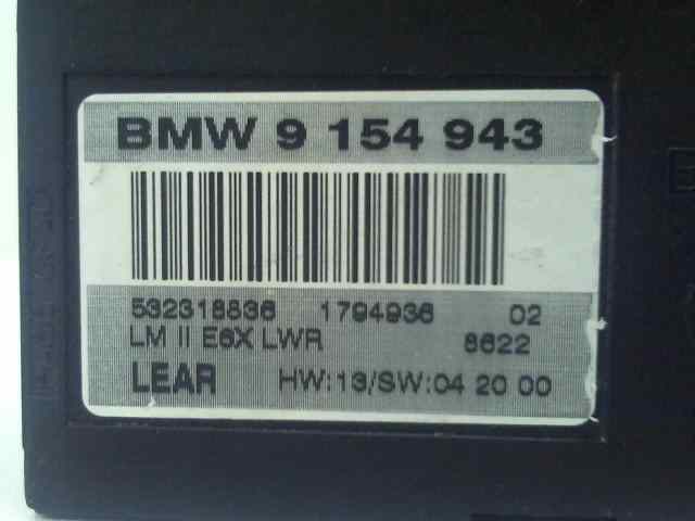  centralita luces   bmw serie 5 berlina (e60) 530d 3.0 turbodiesel cat