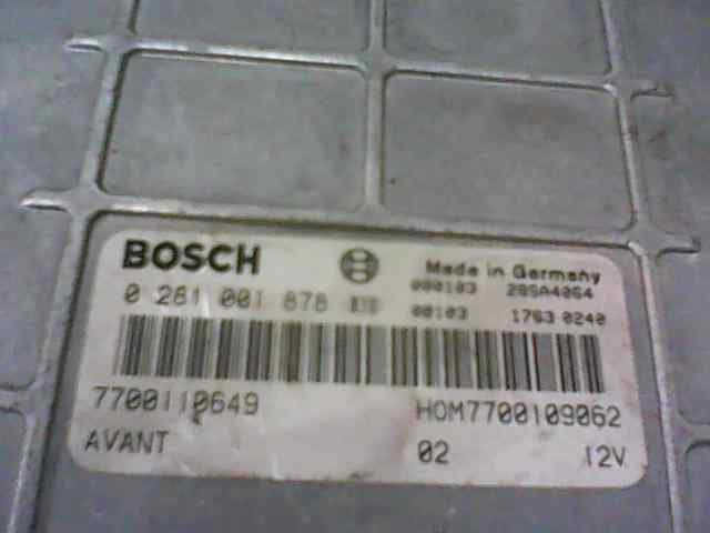  centralita motor uce   renault clio ii fase i (b/cbo) 1.9 d 1.9 dti diesel