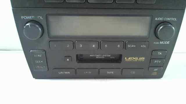  radio cassette   toyota lexus gs (gs/us/ws19) 300 3.0 v6 24v cat