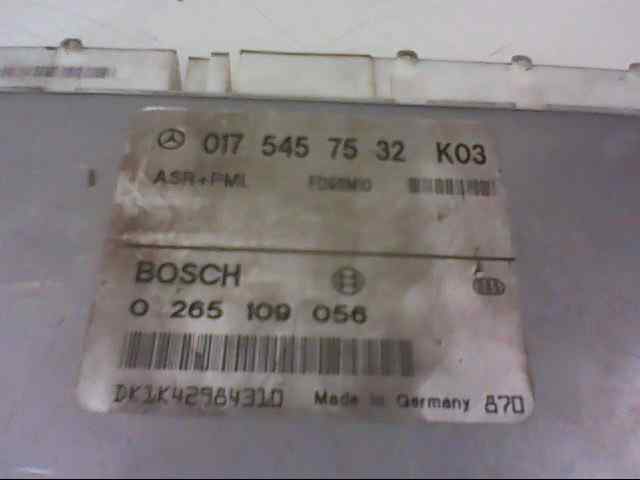  centralita abs   mercedes-benz bm serie 210 berlina diesel 300 diesel (210.020) 3.0 diesel cat