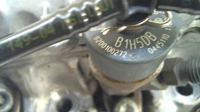 inyector   renault megane ii berlina 5p confort authentique 1.9 dci diesel  inyector   renault megane ii berlina 5p confort authentique 1.9 dci diesel