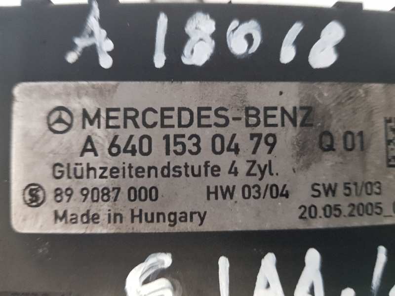  rele   mercedes clase a (w169) a 180 cdi a-edition 2.0 cdi cat