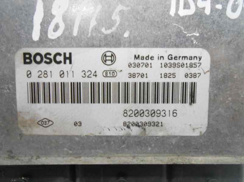  centralita motor uce   renault laguna ii (bg0) authentique 1.9 dci diesel cat
