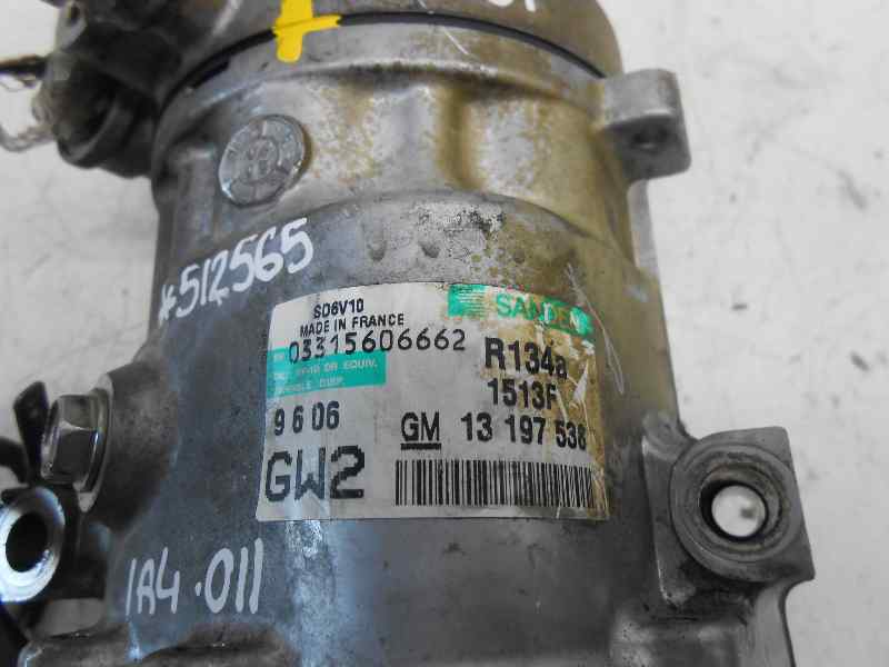  compresor aire acondicionado   opel corsa c blue line 1.3 16v cdti cat (z 13 dt / ln9)