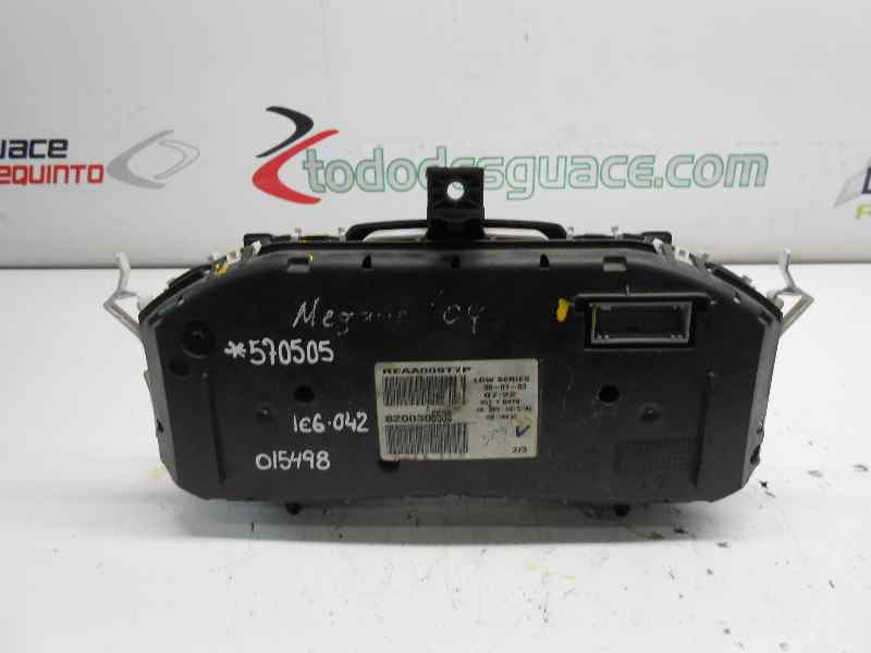  cuadro instrumentos   renault megane ii classic berlina 1.9 dci diesel 1.9 dci diesel