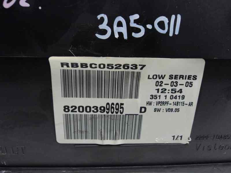  cuadro instrumentos   renault megane ii berlina 5p confort authentique 1.9 dci diesel