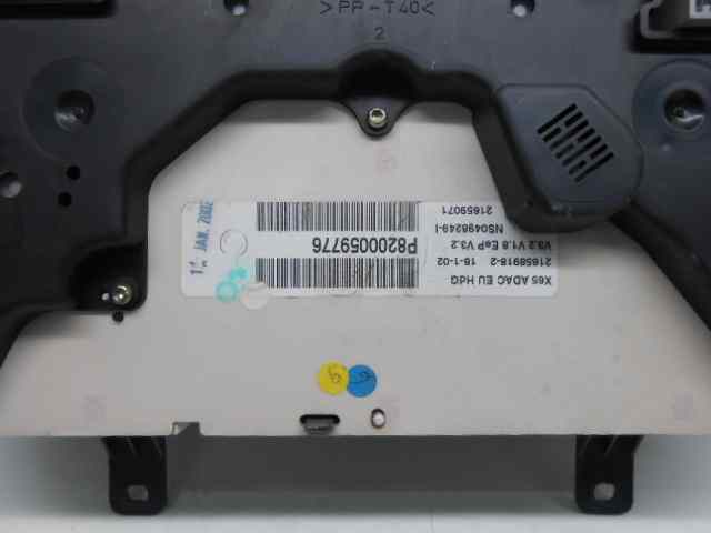  cuadro instrumentos   renault clio ii fase ii (b/cb0) 1.5 dci diesel 1.5 dci diesel