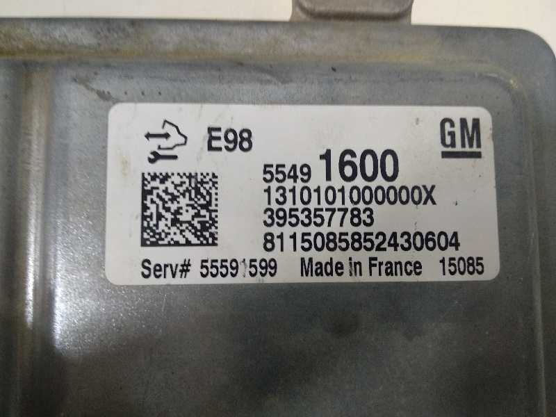  centralita motor uce   opel meriva b excellence 1.6 cdti dpf
