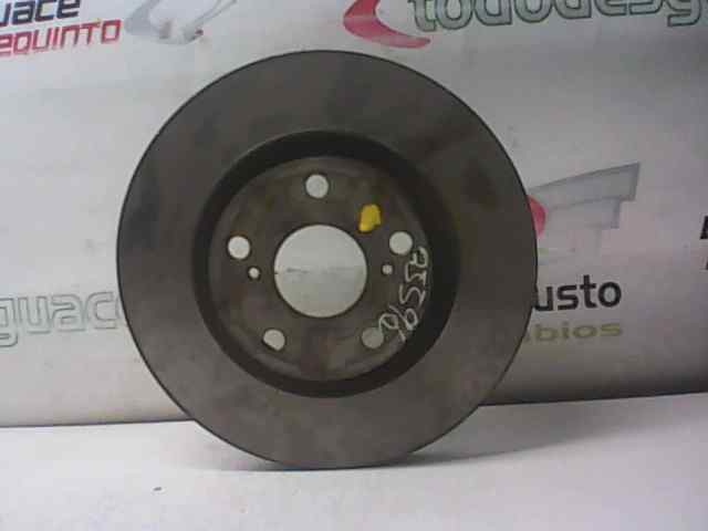 disco freno delantero   toyota corolla verso (r1) 1.8 luna 1.8 16v cat