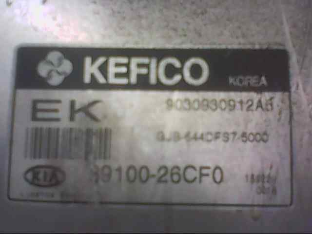  centralita motor uce   kia rio 