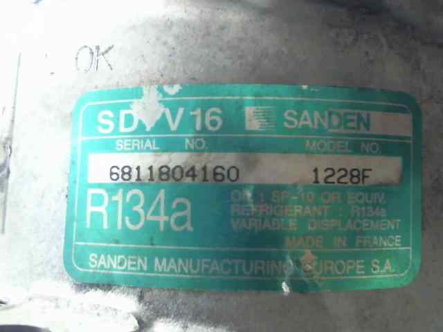  compresor aire acondicionado   peugeot 307 (s1) xr 2.0 hdi cat