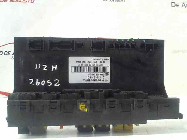  caja reles / fusibles   mercedes clase e (w211) berlina e 270 cdi (211.016) 2.7 cdi cat