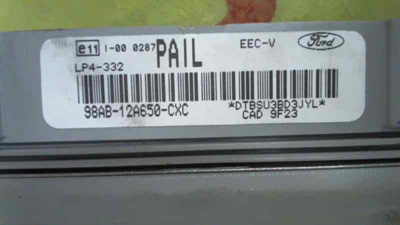  centralita motor uce   ford focus berlina (cak) ambiente 1.6 16v cat