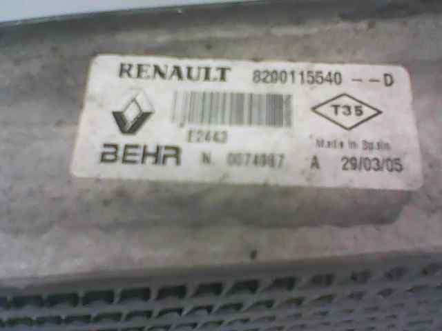  intercooler   renault megane ii berlina 5p authentique 1.5 dci diesel