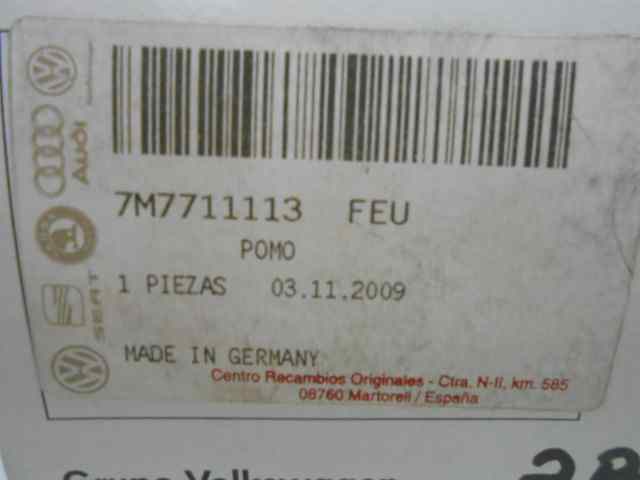  pomo palanca cambio   seat recambio original .