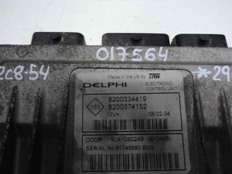  centralita motor uce   renault megane ii berlina 5p authentique 1.5 dci diesel