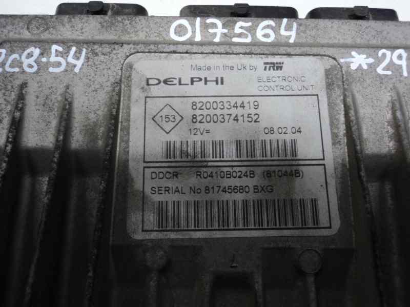  centralita motor uce   renault megane ii berlina 5p authentique 1.5 dci diesel