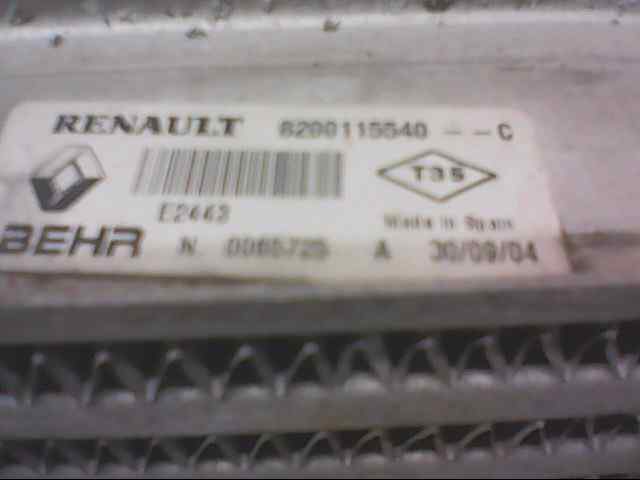  intercooler   renault megane ii berlina 5p authentique 1.5 dci diesel