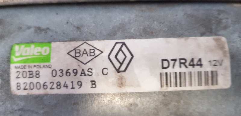  motor arranque   renault scenic ii i- music 1.9 dci diesel