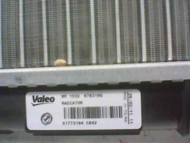  radiador agua   fiat recambio original . .