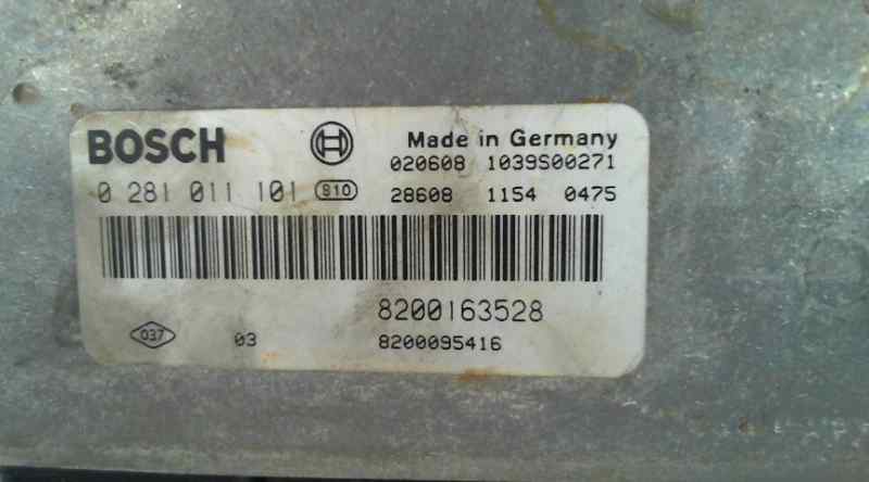  centralita motor uce   renault laguna ii (bg0) authentique 1.9 dci diesel