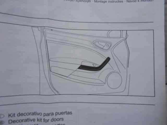  carcasa electroventilador   seat recambio original .