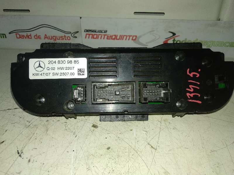  mando climatizador   mercedes clase c (w204) berlina c 220 cdi (204.008) 2.2 cdi cat