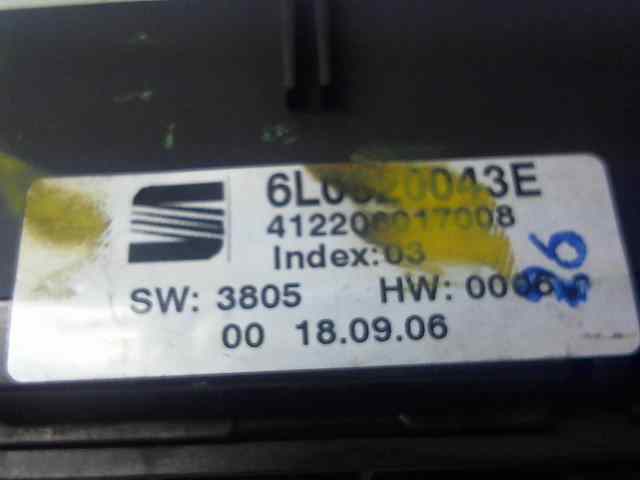  mando climatizador   seat ibiza (6l1) cool 1.9 tdi