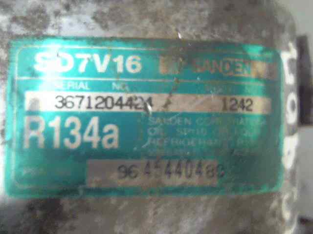  compresor aire acondicionado   peugeot 807 