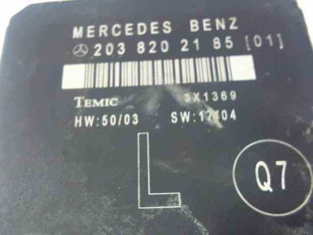  centralita cierre   mercedes bm serie 203 berlina 220 cdi sport edition (la) (203.008) 2.2 cdi cat