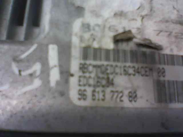  centralita motor uce   peugeot 306 berlina 3/5 puertas (s1) style d 1.9 diesel