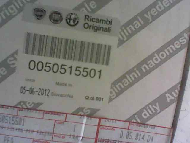 filtro aire   fiat recambio original . .