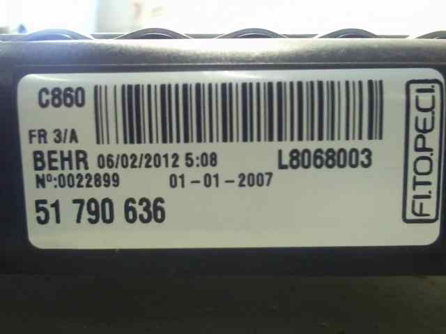  radiador agua   fiat recambio original . .