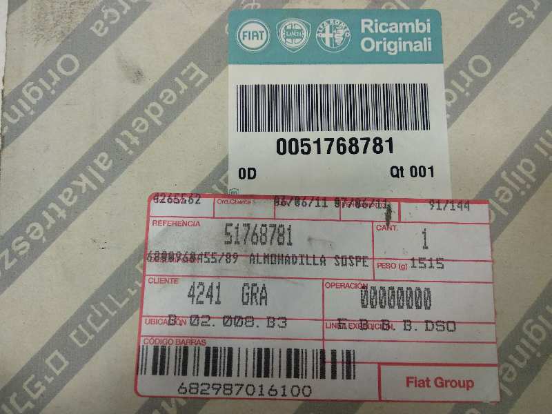  soporte cambio   fiat recambio original . .