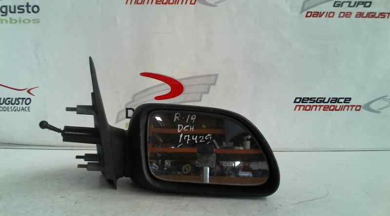  retrovisor derecho   renault 19 porton trasero (b/c53) europa 1.4