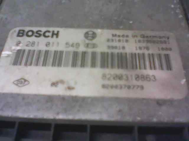  centralita motor uce   renault megane ii classic berlina 1.9 dci diesel 1.9 dci diesel